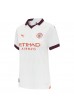 Fotbalové Dres Manchester City Erling Haaland #9 Dámské Venkovní Oblečení 2023-24 Krátký Rukáv
